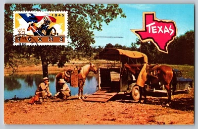 #2968 Texas FDC Maxi Card - Image 1 of 2