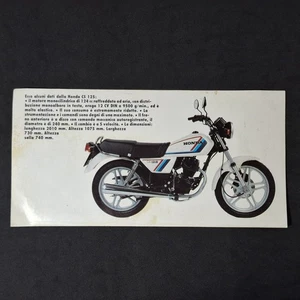 Honda CS 125 Sticker Adesivo Anni 80 Vintage 20 Cm  - Picture 1 of 4