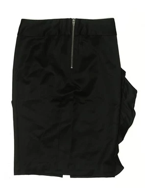 L.A.M.B. Falda de lana negra para mujer 2 Foto 1 de 2