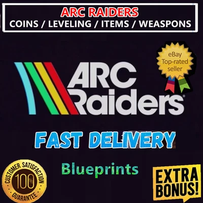 ARC Raiders Blueprint Coins LeveLing Materials Weapon Item - Safe Fast Delivery🚀 - Image 1 of 4