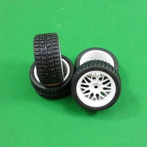 Set of Rush 10Y spoke wheels with tyres & inserts for Tamiya Minis M Series - Picture 1 of 5