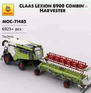 MOC-71485 Teileset | CLAAS LEXION 8900 Mähdrescher RC | 6.928 Teile + Sticker! - Bild 1 von 3