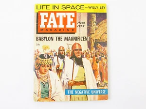 Fate Magazine/Digest April 1958 Paranormal/Unknown Willy Ley Space Article - Picture 1 of 6