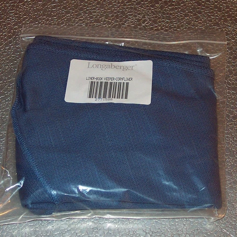 Longaberger Cornflower BOOK KEEPER Basket Liner ~Made in USA~ FREE SHIPPING! Cover