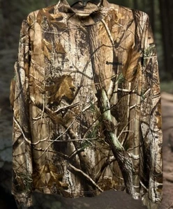 Camouflage Shirt Men’s Medium Realtree By Remington Long Sleeve OG Vtg - Picture 1 of 13