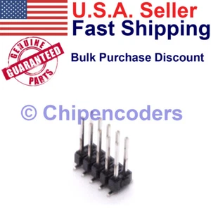 Samtec TSM-110-03-T-DV  10 Pin Header SMD 2.54mm Spacing Male Connector PCB 2x5 - Picture 1 of 7