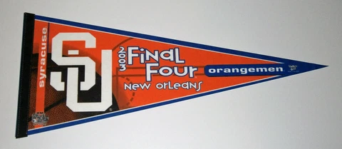 2003 Syracuse Orange NCAA Final Four pennant Carmelo Anthony College Basketball Cover