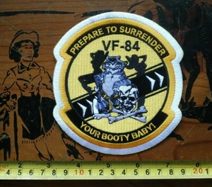 NAVY VF-84 TOMCAT top gun TOMCAT FIGHTER Squadron MILITARY PATCH  - Picture 1 of 4