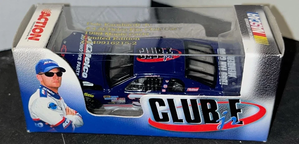 1/64 RCCA ACTION HOOD OPEN #3 AC DELCO DALE EARNHARDT JR FAN CLUB CAR - Image 1 of 1