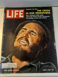 Life Magazine: Jun 2 1961 - Fidel Castro in Action/The Crisis in Hemisphere - Imagen 1 de 9