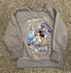 Kids Walt Disney World 50th Sweatshirt Size XXS - Picture 1 of 4