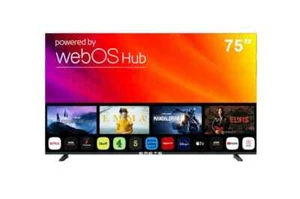 EMETE 75″ Frameless UHD Smart WebOS TV - Picture 1 of 4