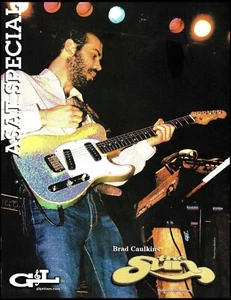 Guitarra The Sun Band Brad Caulkins G&L ASAT 2006 publicidad impresión - Imagen 1 de 3