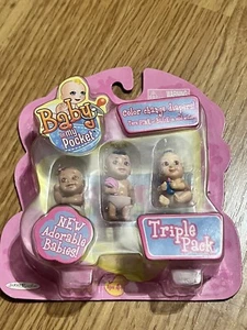 Jakks Pacific Baby In My Pocket Puppe Figuren Patti Jack Betsy **NEU** - Bild 1 von 3