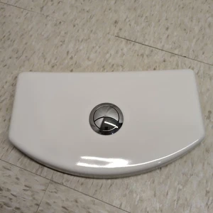 Kohler 1217371 Persuede Curv WC Tankdeckel WEISS Knopf enthalten für K3569 - Bild 1 von 6