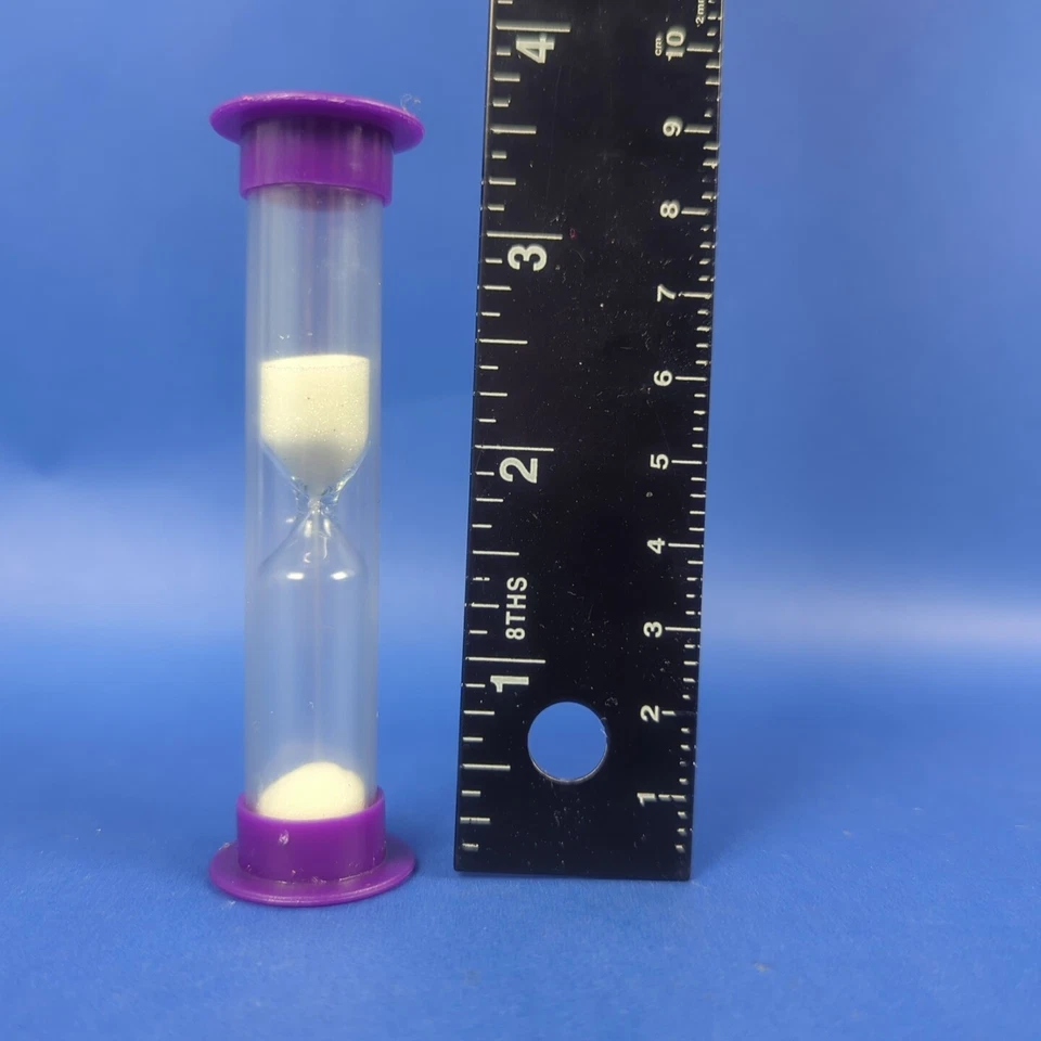 Temporizador de arena Game Hour Glass púrpura un minuto Foto 1 de 1
