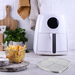  Air Fryer Spritzschutz Edelstahl Spritzschutz Zubehör Abdeckung - Bild 1 von 12