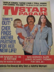 David Cassidy, Sonny & Cher, Rosalind Russell- TV Star Parade Magazine 1973 - Picture 1 of 9