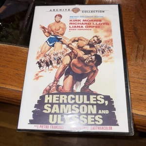 Hercules, Samson And Ulysses DVD 1964 Kirk Morris New Sealed Ships Fast - Picture 1 of 2