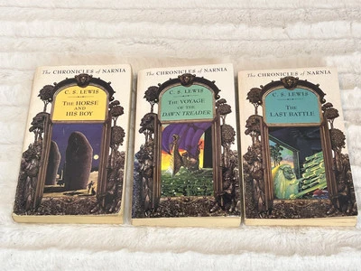 The Chronicles Of Narnia Set 3 Books 1994 - 3, 5, & 7 - Image 1 of 4