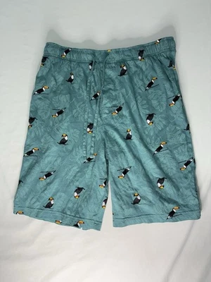 Men’s Croft & Barrow Toucan Bird Lounge Shorts Draw String MEDIUM - Image 1 of 4
