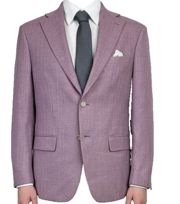TALLIA Sport Coat Mens Size 40S Lilac Purple Slim Fit Wool Linen Blend NWT - Image 1 of 4