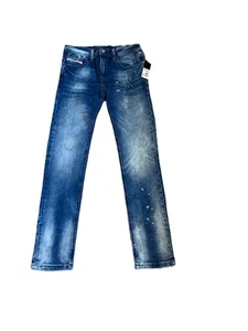 NEW DIESEL JEANS BOY YOUTH SIZE 10 Waykee-j Regular Straight Stretch - Picture 1 of 8