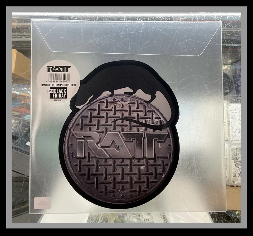 Ratt – Dangerous But Worth The Risk EP On Shaped-Picture Disc Vinyl RSD Metal - Image 1 of 1