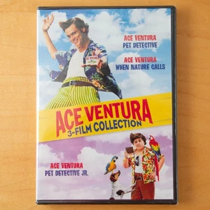 Ace Ventura 3-Film Collection (DVD/WB) NEW SEALED - Widescreen Warner Nerdhaven - Imagen 1 de 2