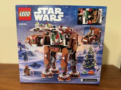 NUEVO LEGO Star Wars Gingerbread AT-AT Set # 40806 Sellado/Sin Abrir Navidad Foto 1 de 4