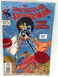 The Spectacular Spider-Man 213 Typhoid Massacre Marvel 1994 - Imagen 1 de 7