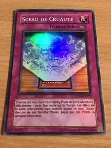 Carte Yu-Gi-Oh! SOVR-FR079 Sceau de Cruauté (Super Rare) - Imagen 1 de 1