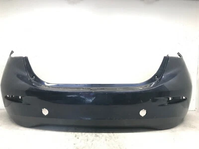 Rear Bumper Cover Blue Mazda 3 Saloon 2014-2016 BHN1-50221 OEM - Image 1 of 4