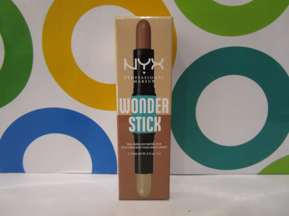 NYX ~ WONDER STICK PALO MOLDEADOR DE CARA DE DOBLE EXTREMO ~ WSR 02 LUZ UNIVERSAL Foto 1 de 1
