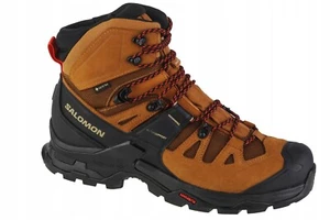 Salomon Quest 4 Men's GTX Gore Tex 471574 Hiking Boots Rubber/Black/Brown Sz: 10 - Picture 1 of 5