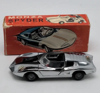Vtg TEKNO CHEVROLET MONZA GT SPYDER Diecast Toy Car Model 1/43 Denmark Spider - Image 1 of 4