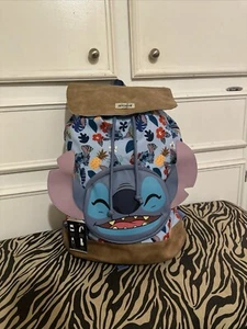 Lilo And Stitch Disney Stitch Tropical Slouch Backpack-New! - Picture 1 of 7