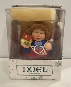 Department 56 Village Collector Christmas Noel Ornament Brown Hair Dept Box New - Picture 1 of 4