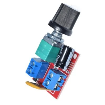 Mini 5A PWM 90W DC Motor Speed Controller Module Speed Control Switch LED Dimmer - Bild 1 von 4