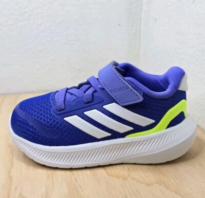 全新 阿迪达斯 RUNFALCON 5 EL IE8595 婴幼儿 女婴 男孩鞋 #22 — 第 1/4 张图片