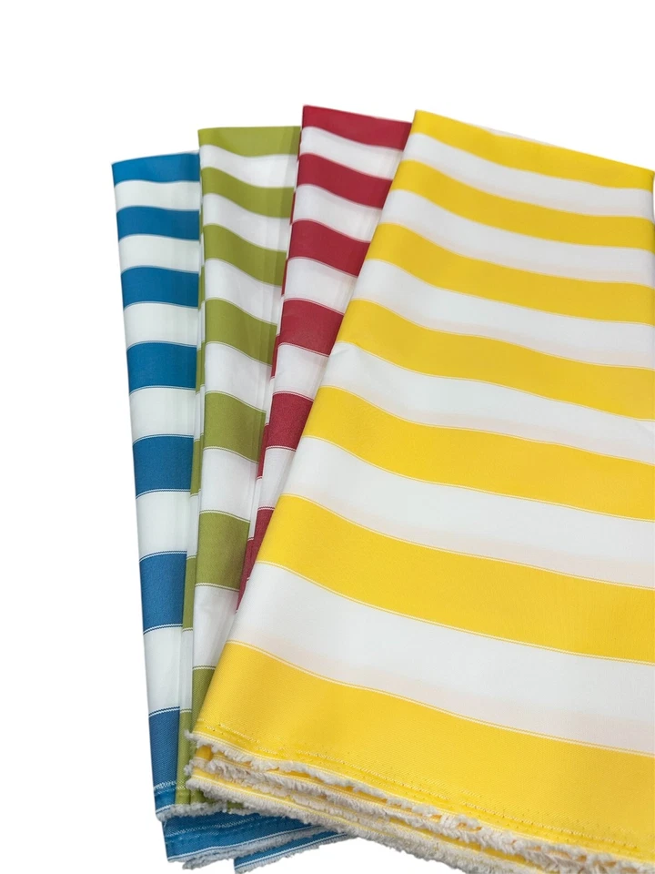 STRIPE CANVAS AWNING FABRIC WATERPROOF OUTDOOR FABRIC 60" - Image 1 of 4