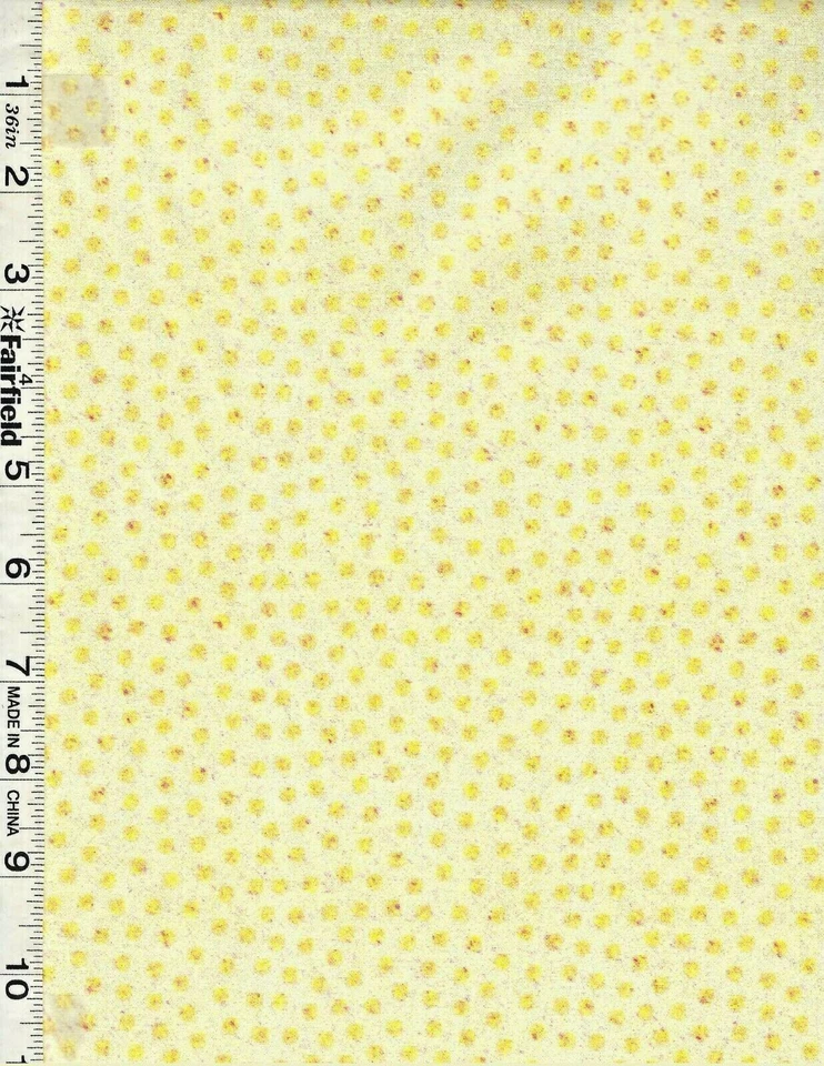 Bazoople Waterfall Tossed Dots Yellow by Springs Creative bty - Image 1 of 1