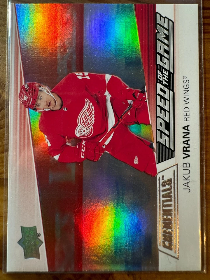 2021-22 Upper Deck Credentials Speed of the Game #SG24 Jakub Vrana - Image 1 of 2