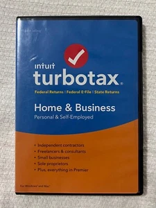 Intuit TurboTax Home & Business Software - Federal And State - 2017 - Picture 1 of 2