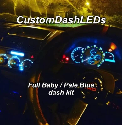 ICE / BABY BLUE Full Dash Kit LEXUS Is200 Is300 Led Speedo Altezza  Toyota  baby - Image 1 of 4