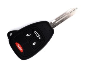 OEM Unlocked Jeep Dodge Remote Head Key Fob OHT692713AA Reshelled - Picture 1 of 4