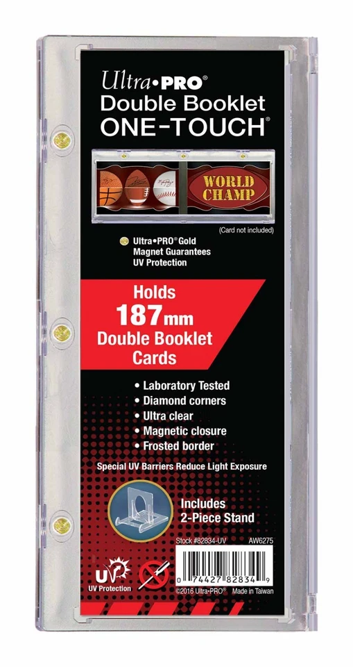 Ultra PRO One-Touch 187mm Double Booklet Magnetic Card Protector Case - Image 1 of 3