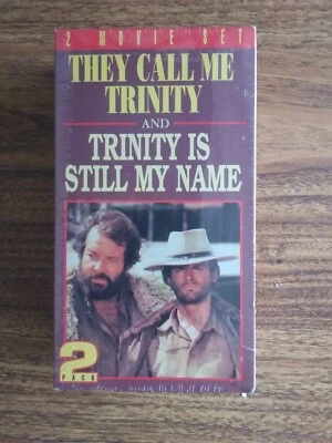 They Call Me Trinity & Trinity Is Still My Name VHS New Sealed 2 pack movie set - Image 1 of 4