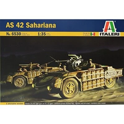 AS 42 Sahariana Plastic Kit 1:35 Model ITALERI - Immagine 1 di 4
