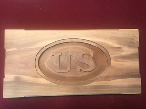Civil War Union US Buckle Design Wooden Sign - Picture 1 of 2